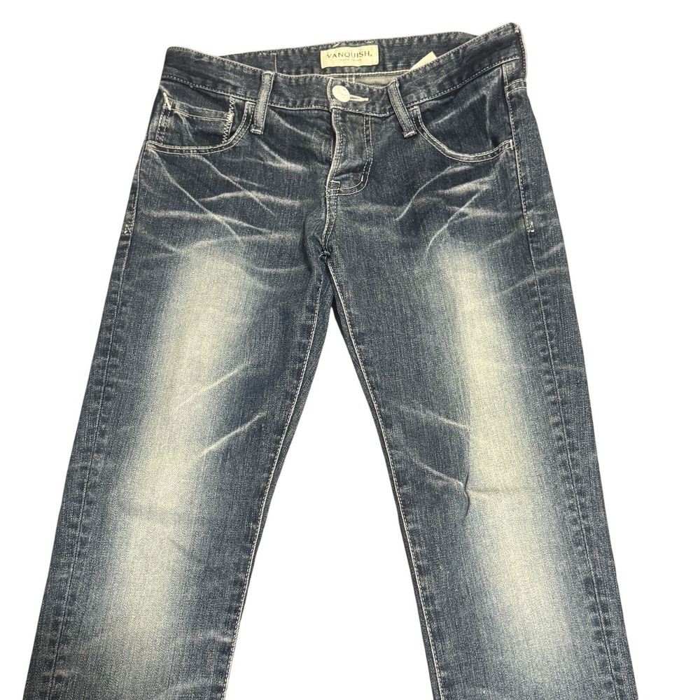 Vanquish Women's Y2K Distressed Vintage Jeans Size 6 Slim Skinny Tokyo Japan